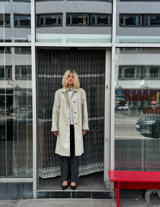 Reversible trench coat